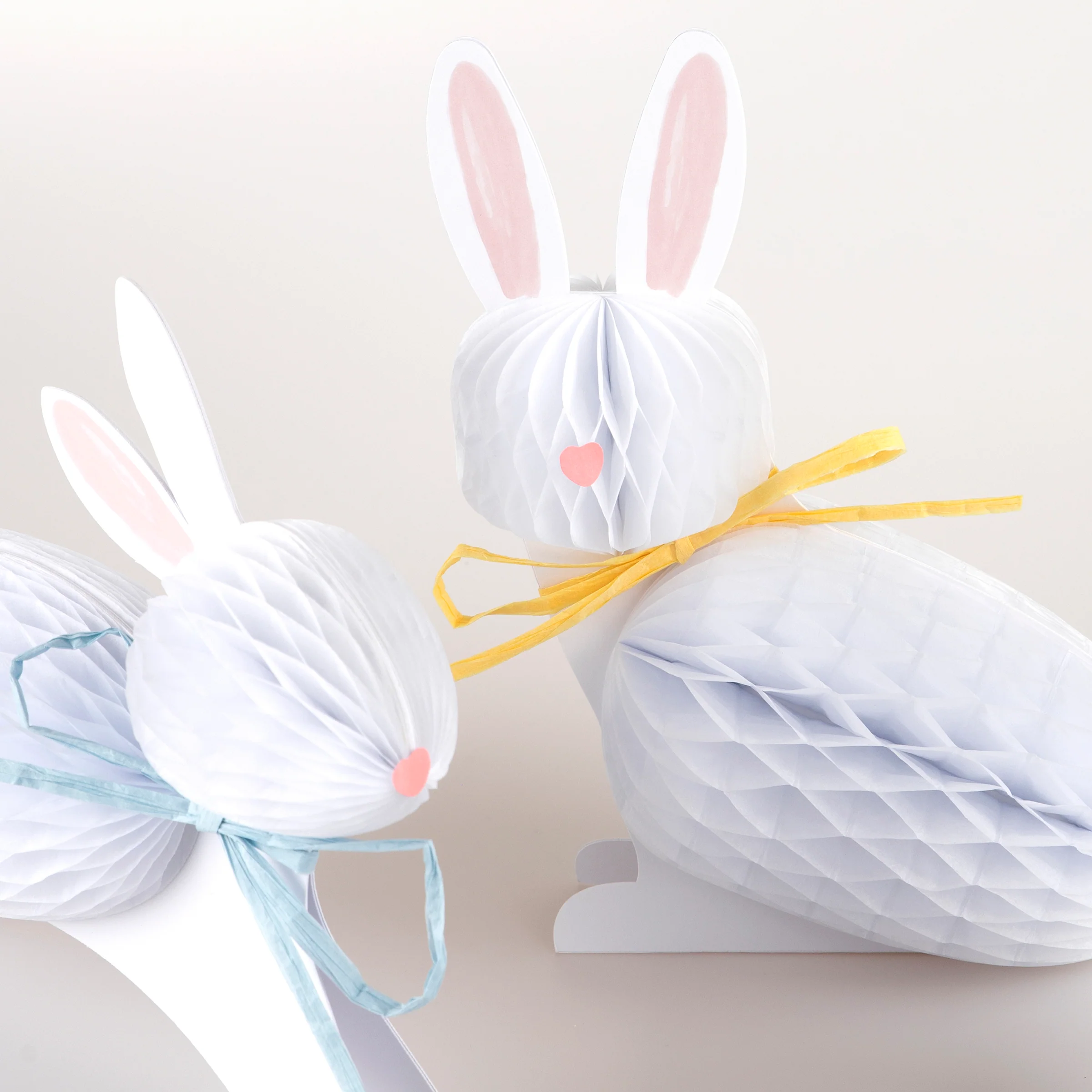 Bunny Honeycomb Decorations (x 6) - Image 5