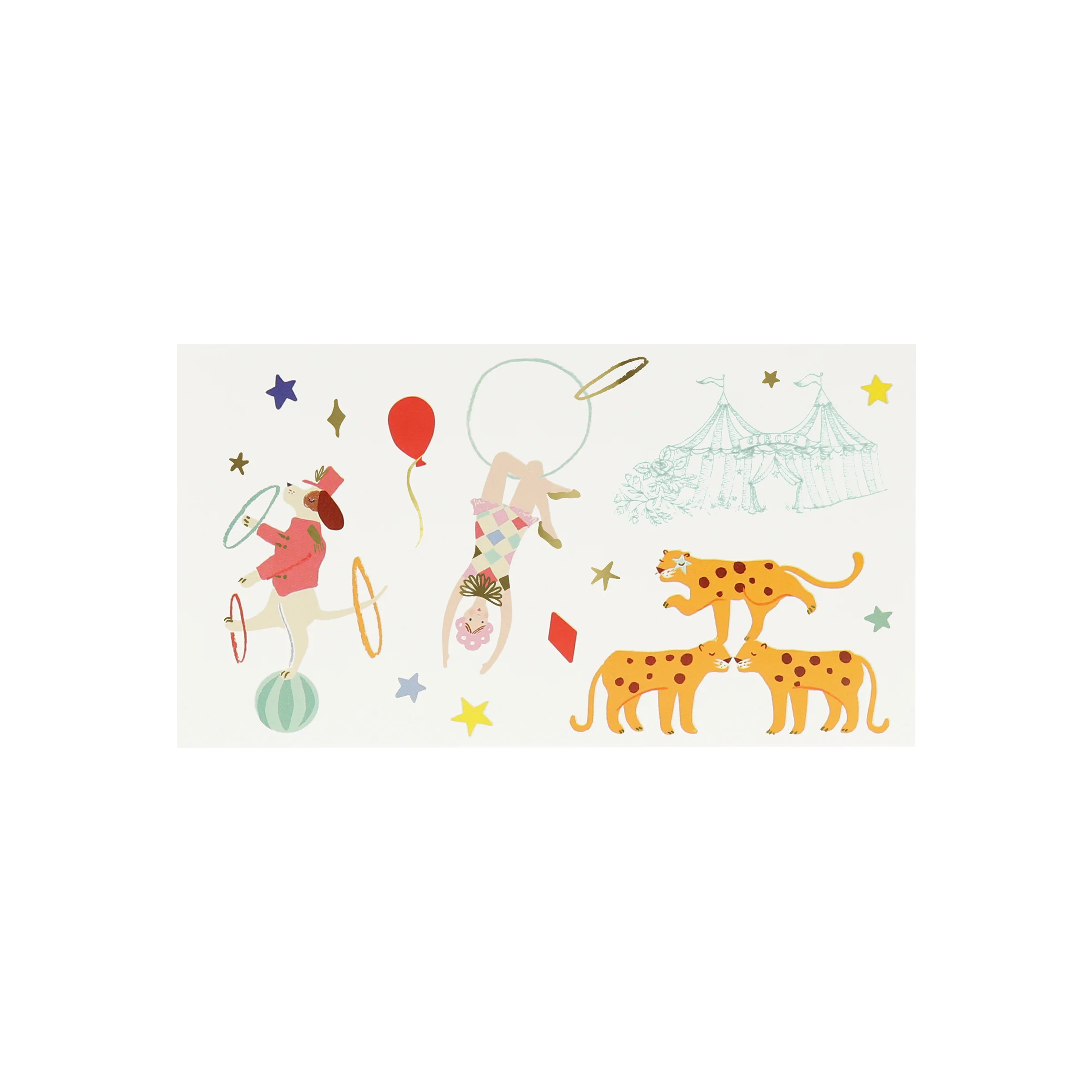 Circus Temporary Tattoos - Image 4