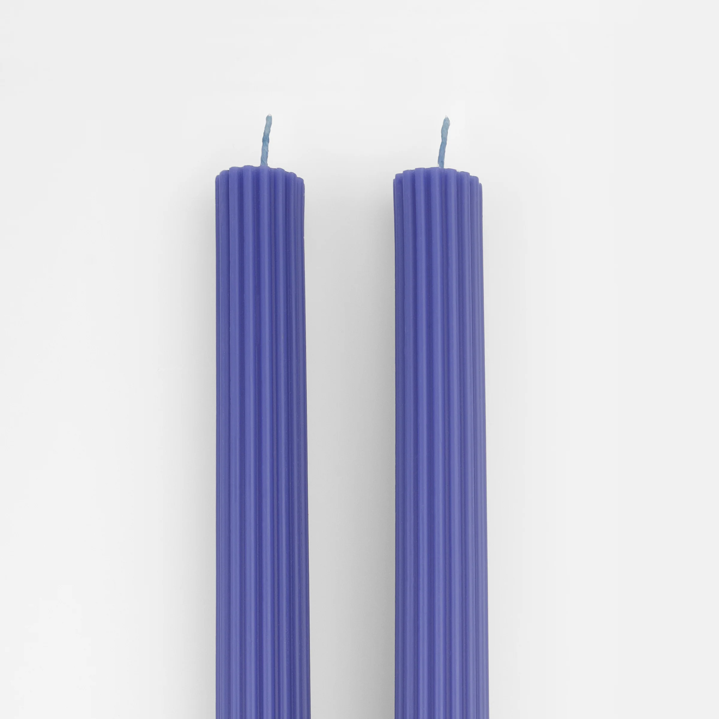 Cobalt Blue Table Candles (x 2) - Image 3