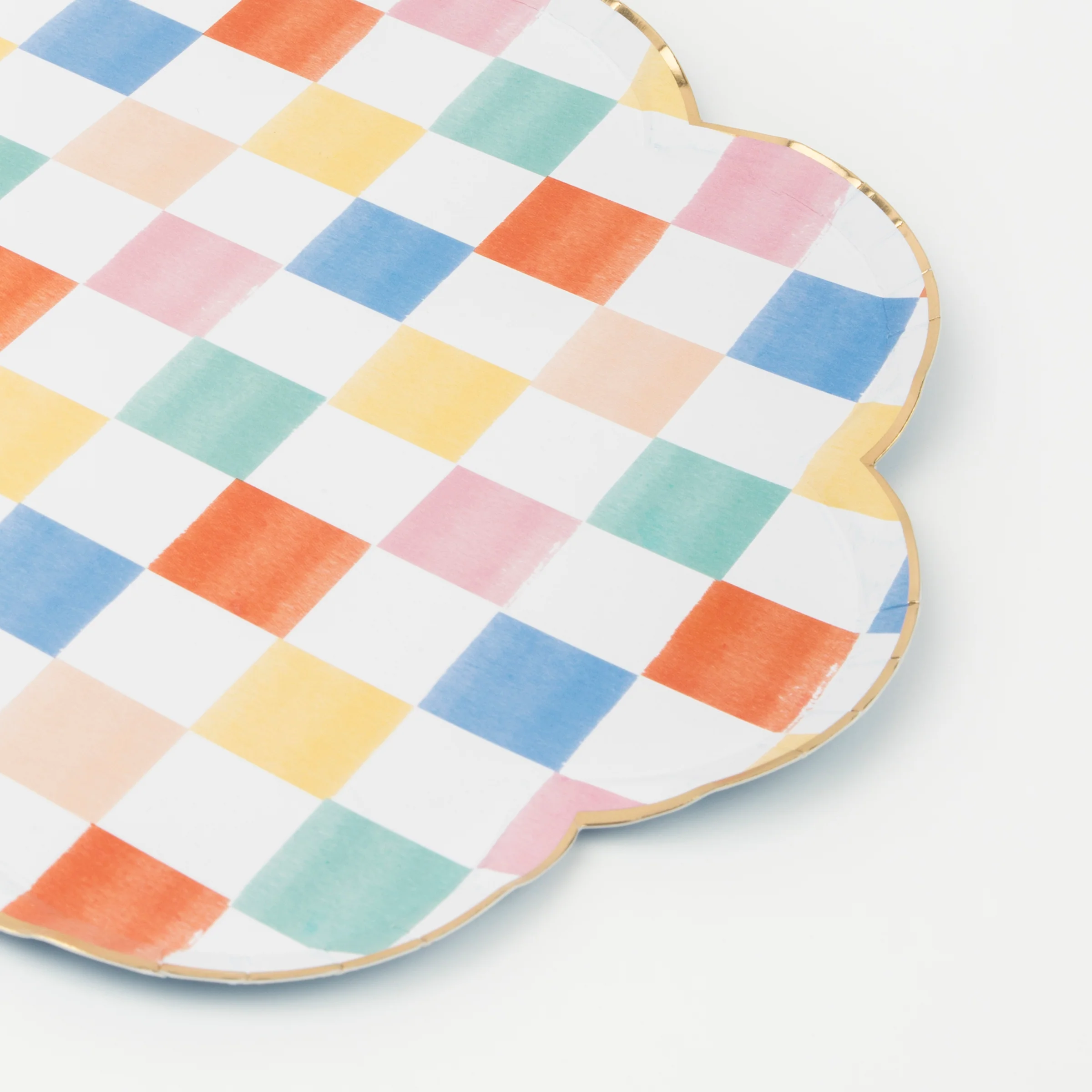Colourful Pattern Side Plates (x 8) - Image 3
