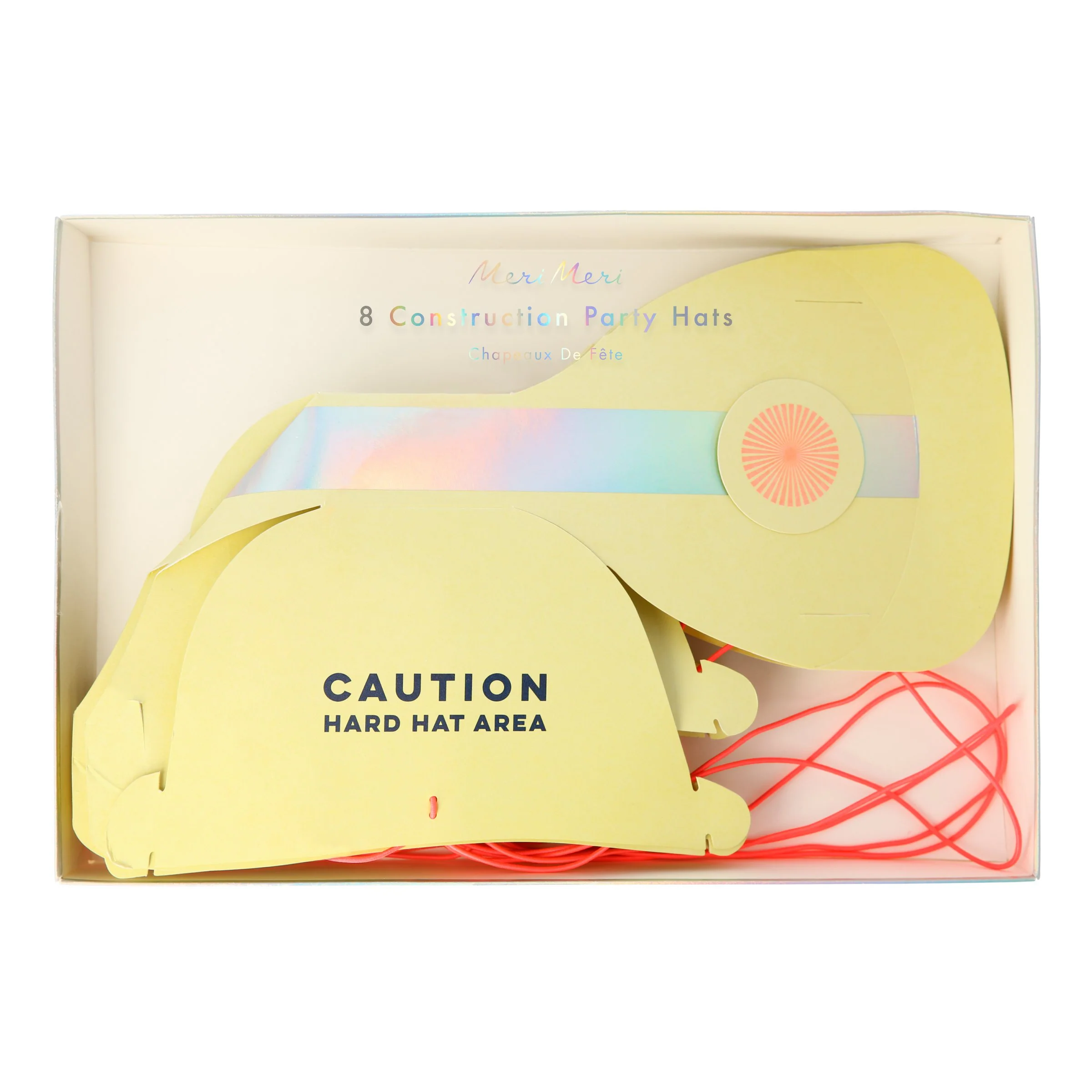 Construction Party Hat (x 8) - Image 3