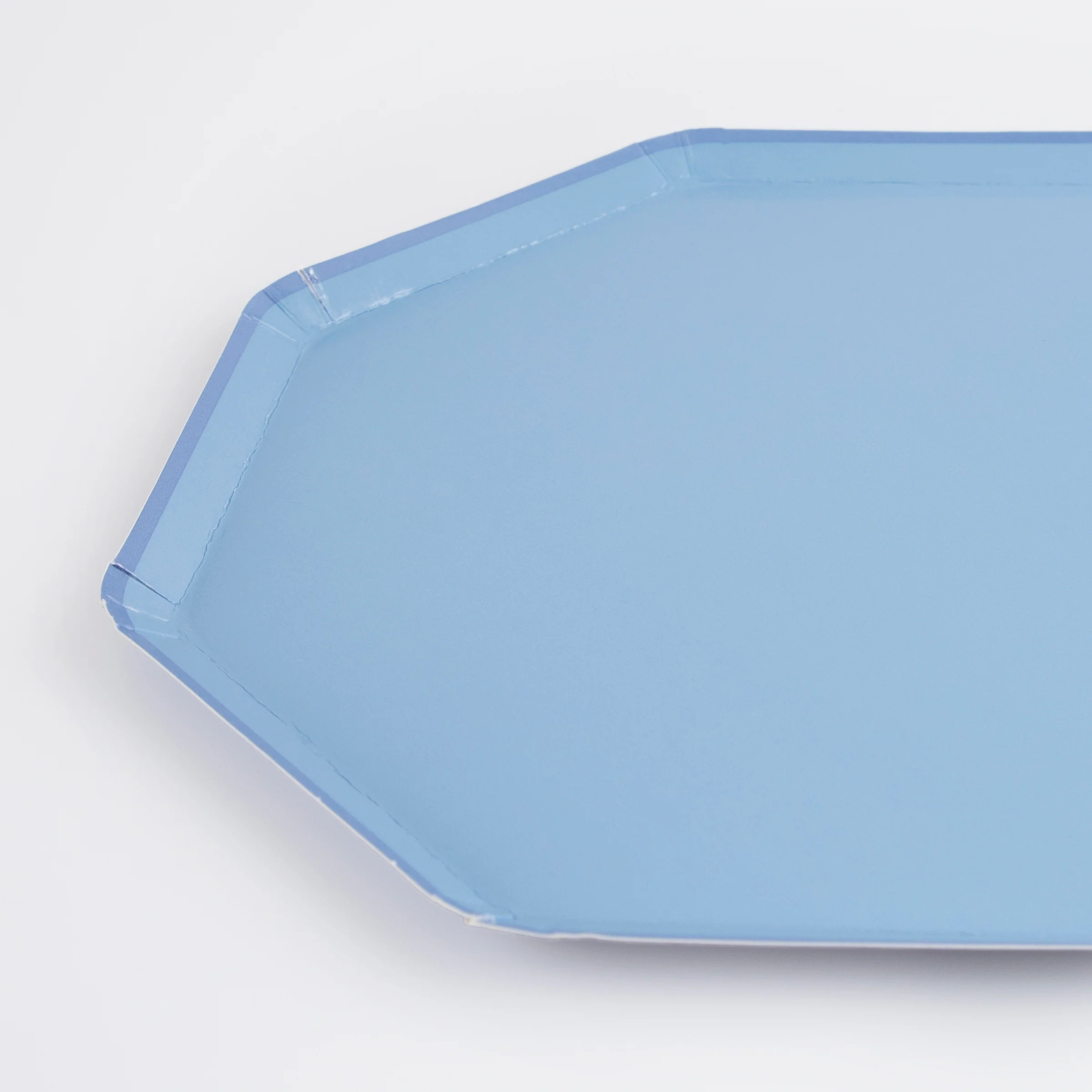 Cornflower Blue Side Plates (x 8) - Image 3