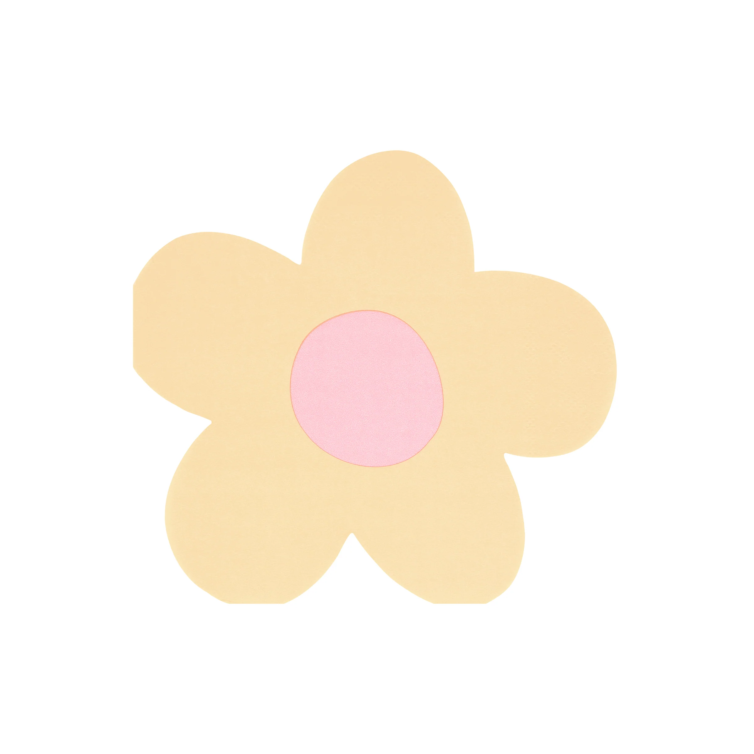 Daisy Shaped Napkins (x 16) - Image 7