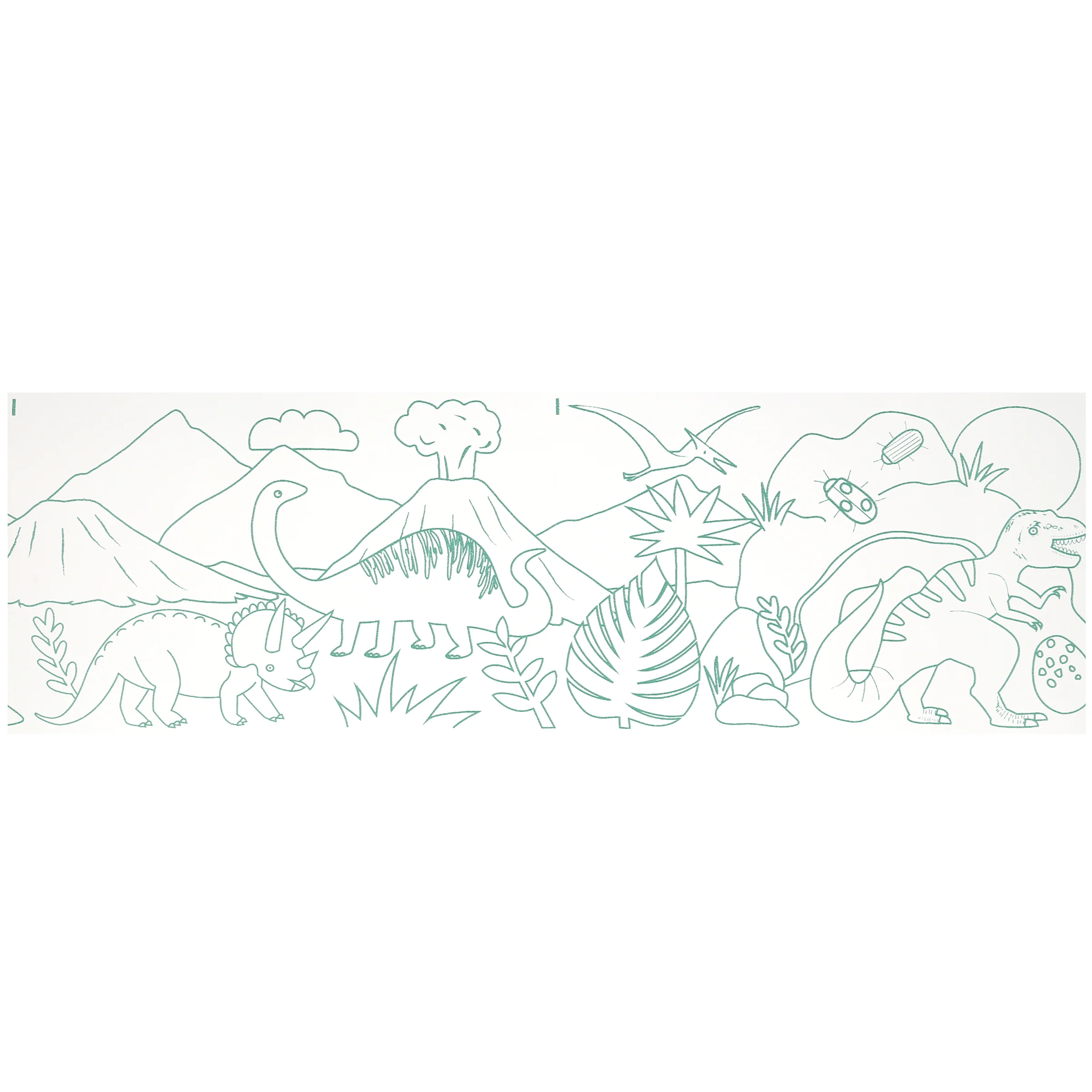 Dinosaur Colouring Roll - Image 4