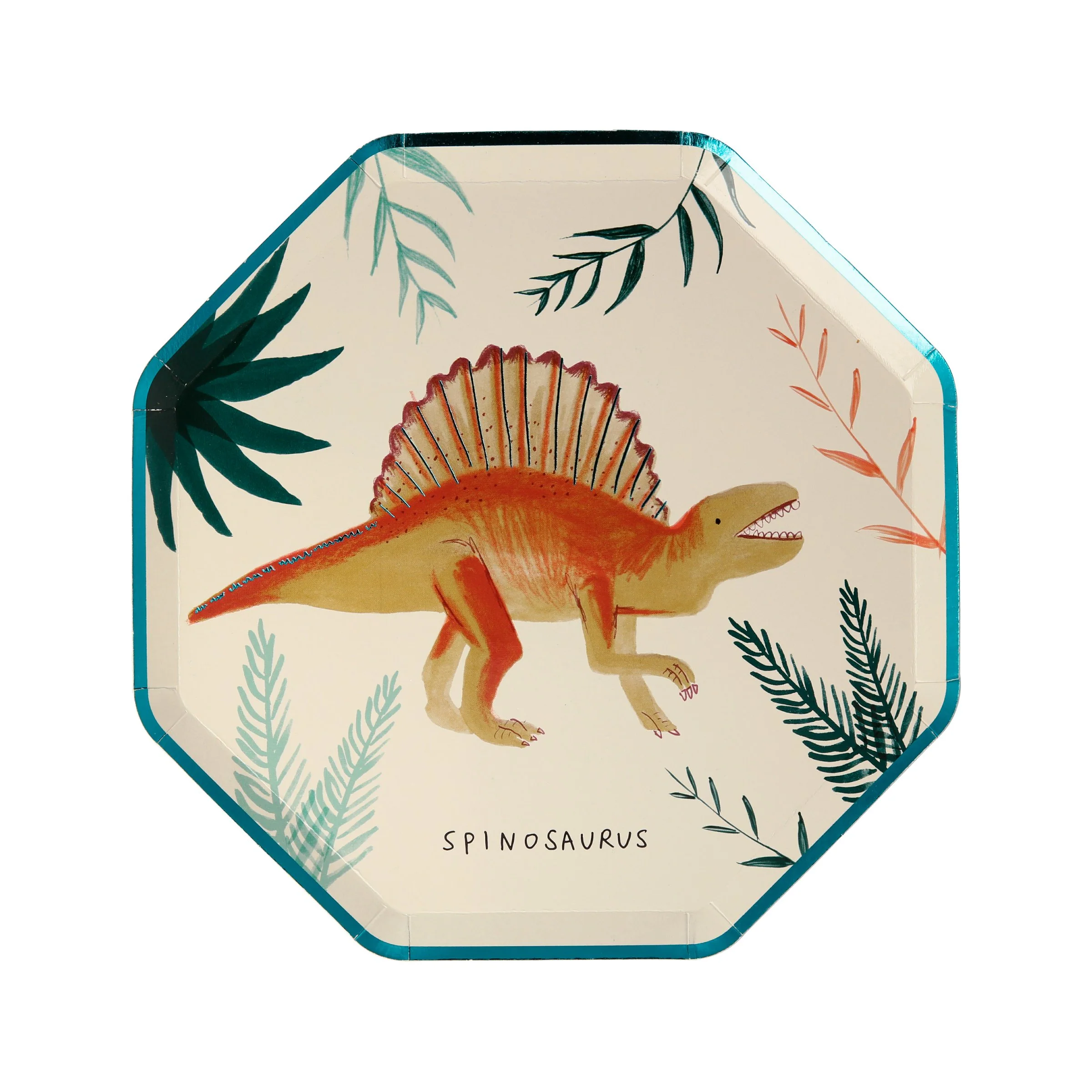 Dinosaur Kingdom Side Plates (x 8) - Image 7