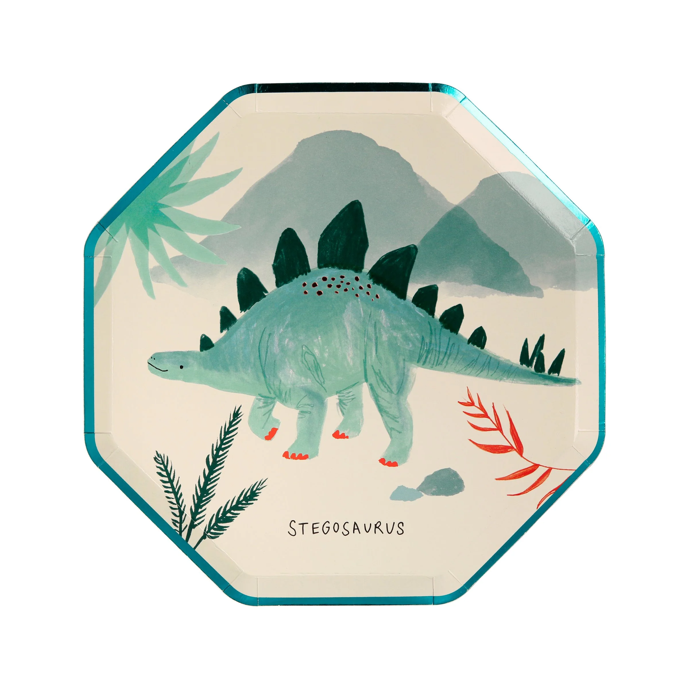 Dinosaur Kingdom Side Plates (x 8) - Image 8