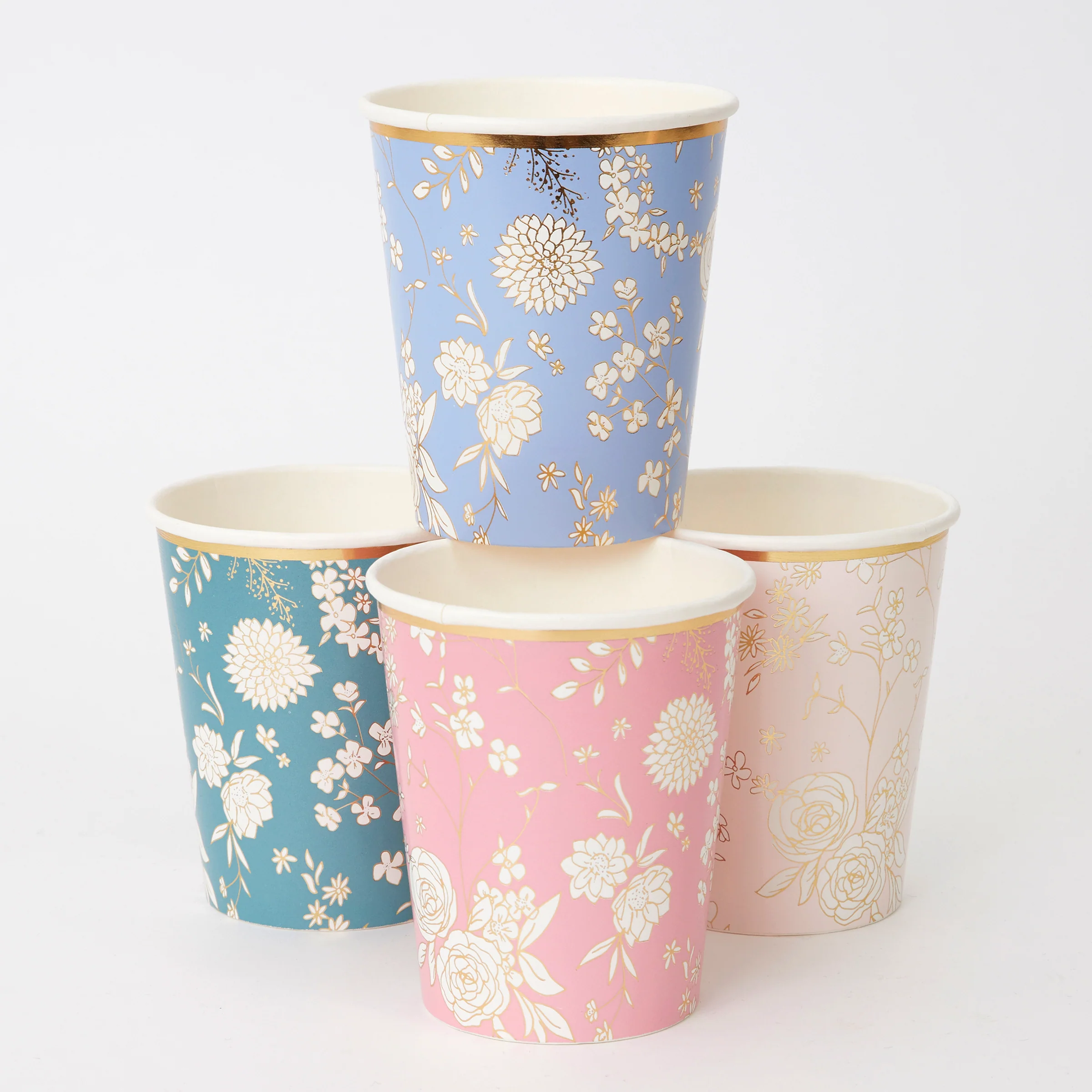 English Garden Party Cups (x 8) - Image 3