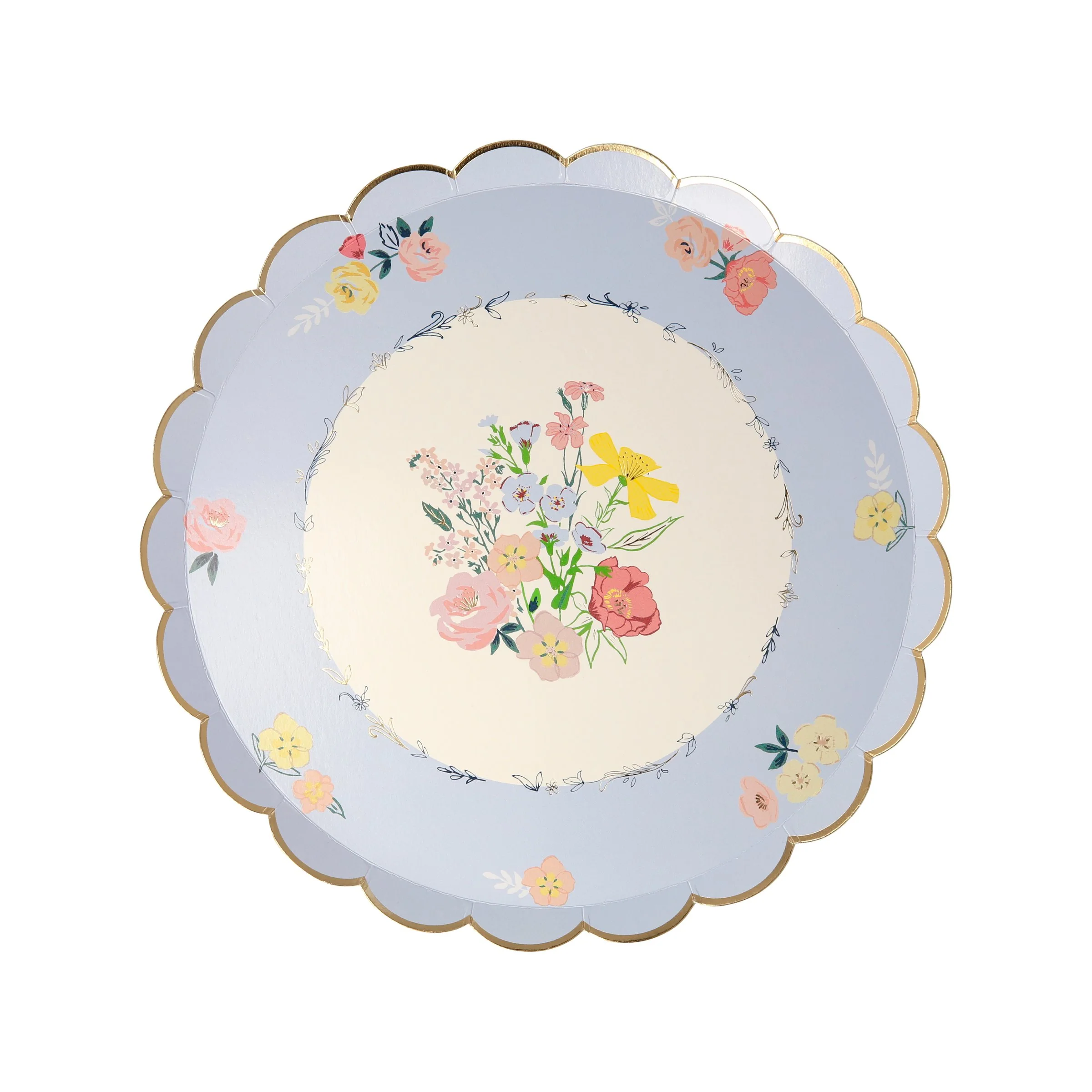 English Garden Side Plates (x 8) - Image 4
