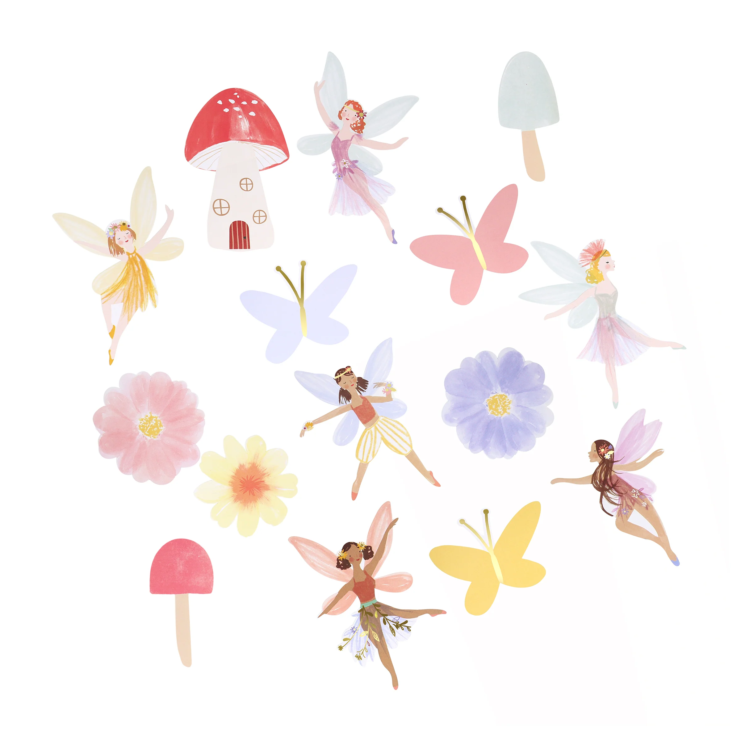 Fairy Shaped Stickers (x 25) - Image 3