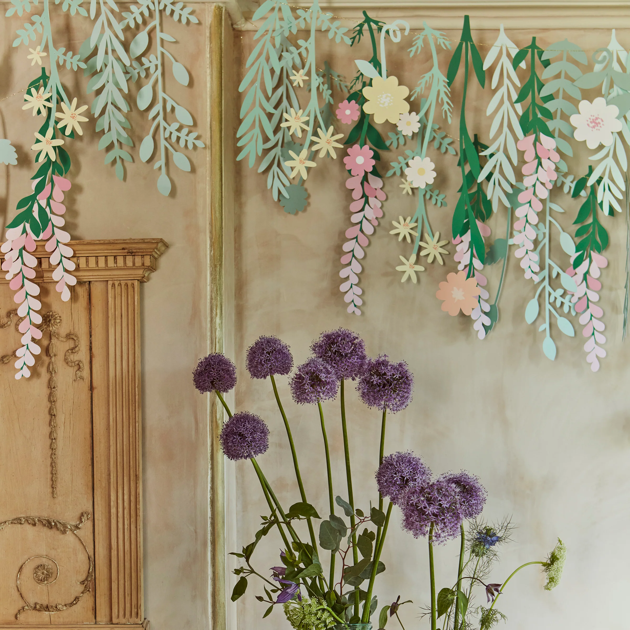 Floral Paper Backdrop - Image 3
