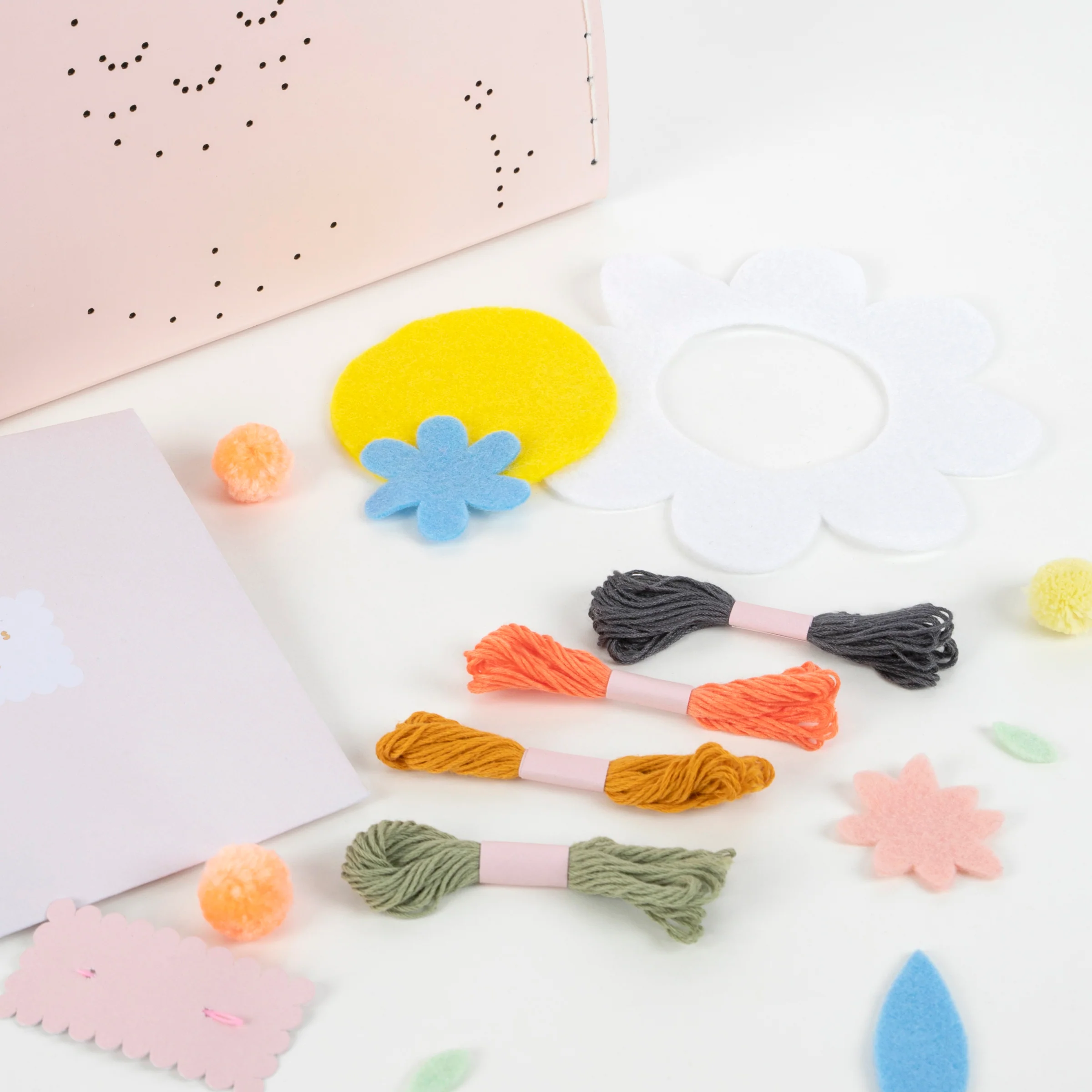 Flower Embroidery Suitcase Kit - Image 6