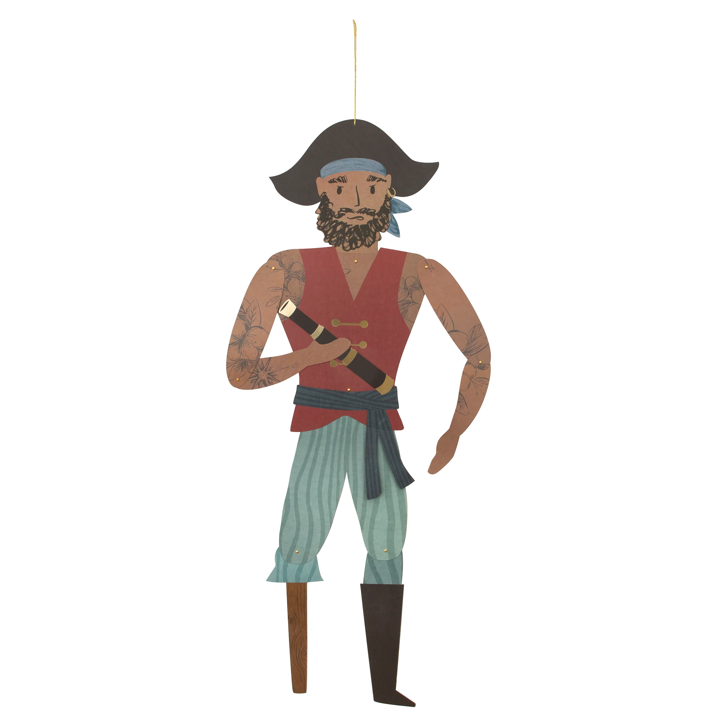 Giant Pirate Decorations (x 3) - Image 6