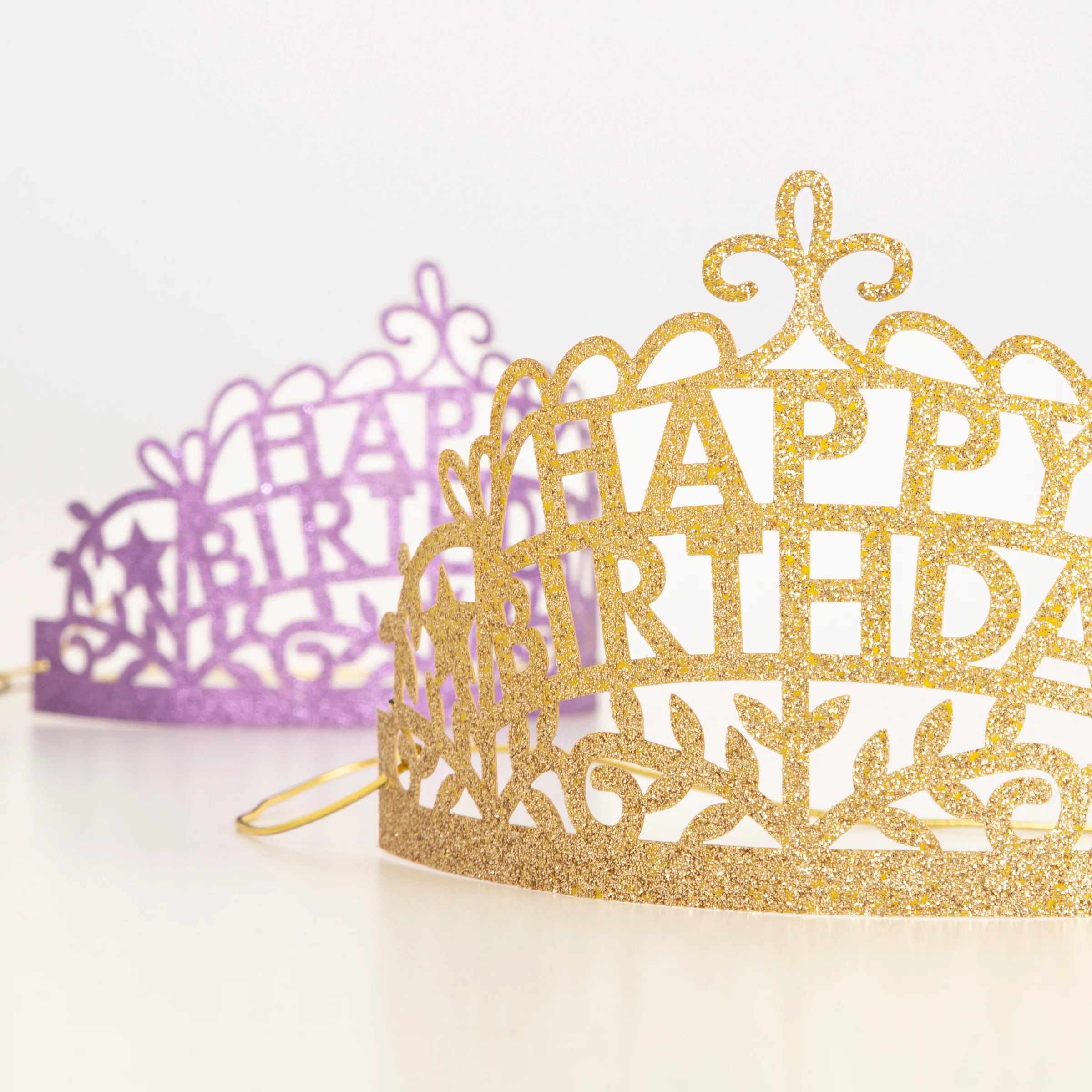 Happy Birthday Party Tiaras (x 8) - Image 3