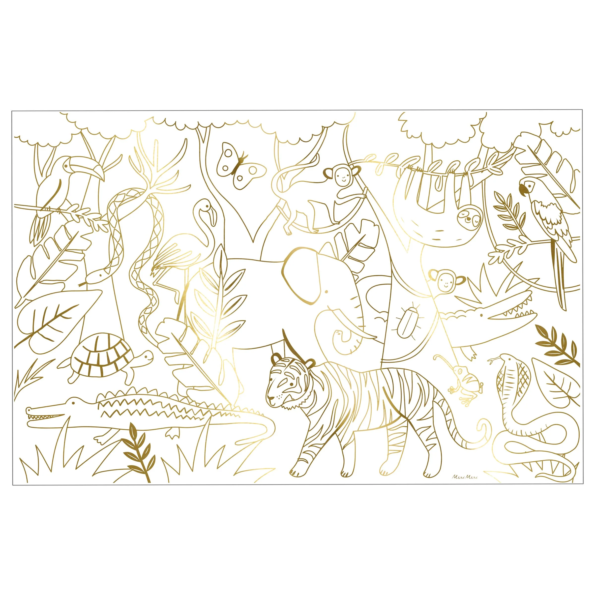 Jungle Colouring Posters (x 2) - Image 3