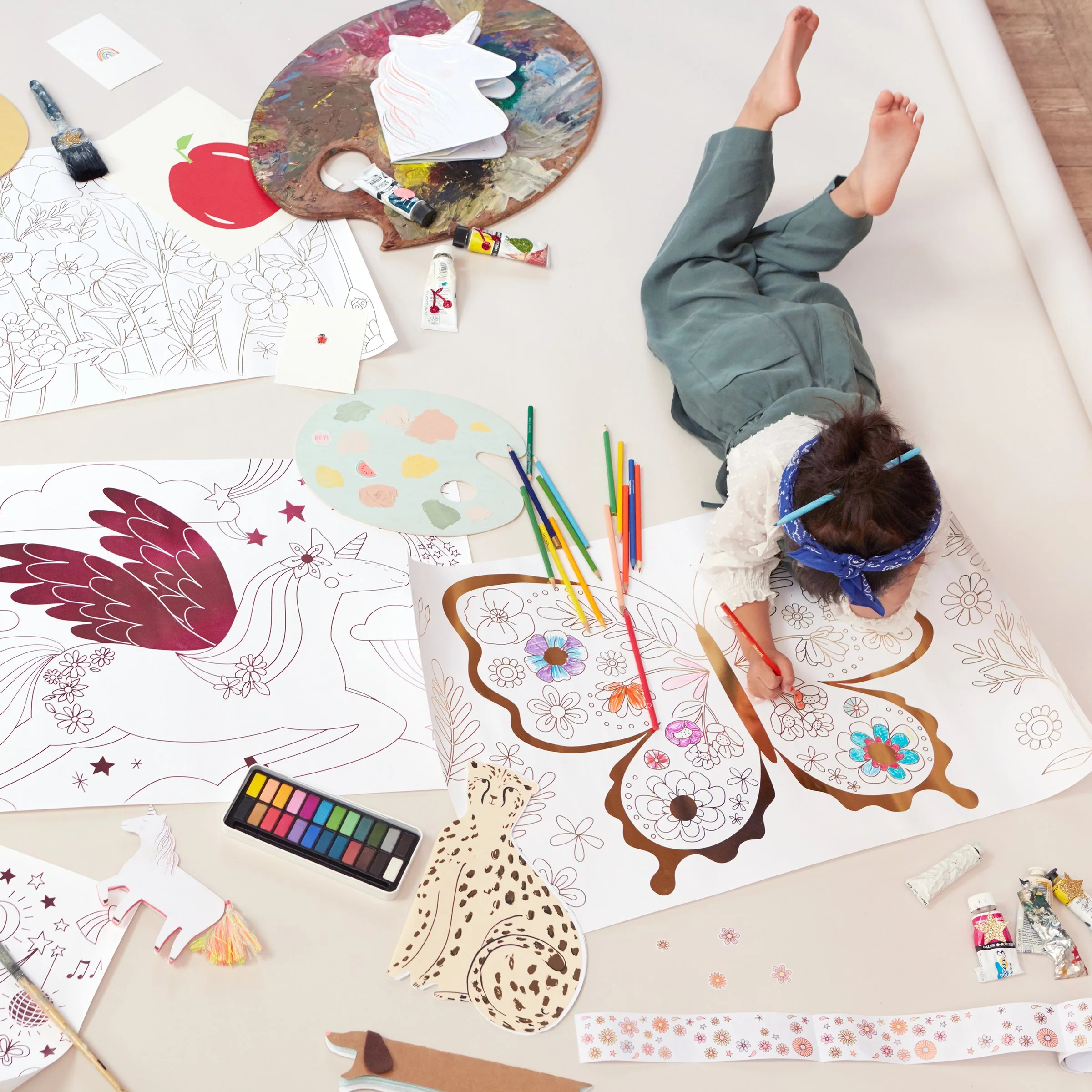 Jungle Colouring Posters (x 2) - Image 4