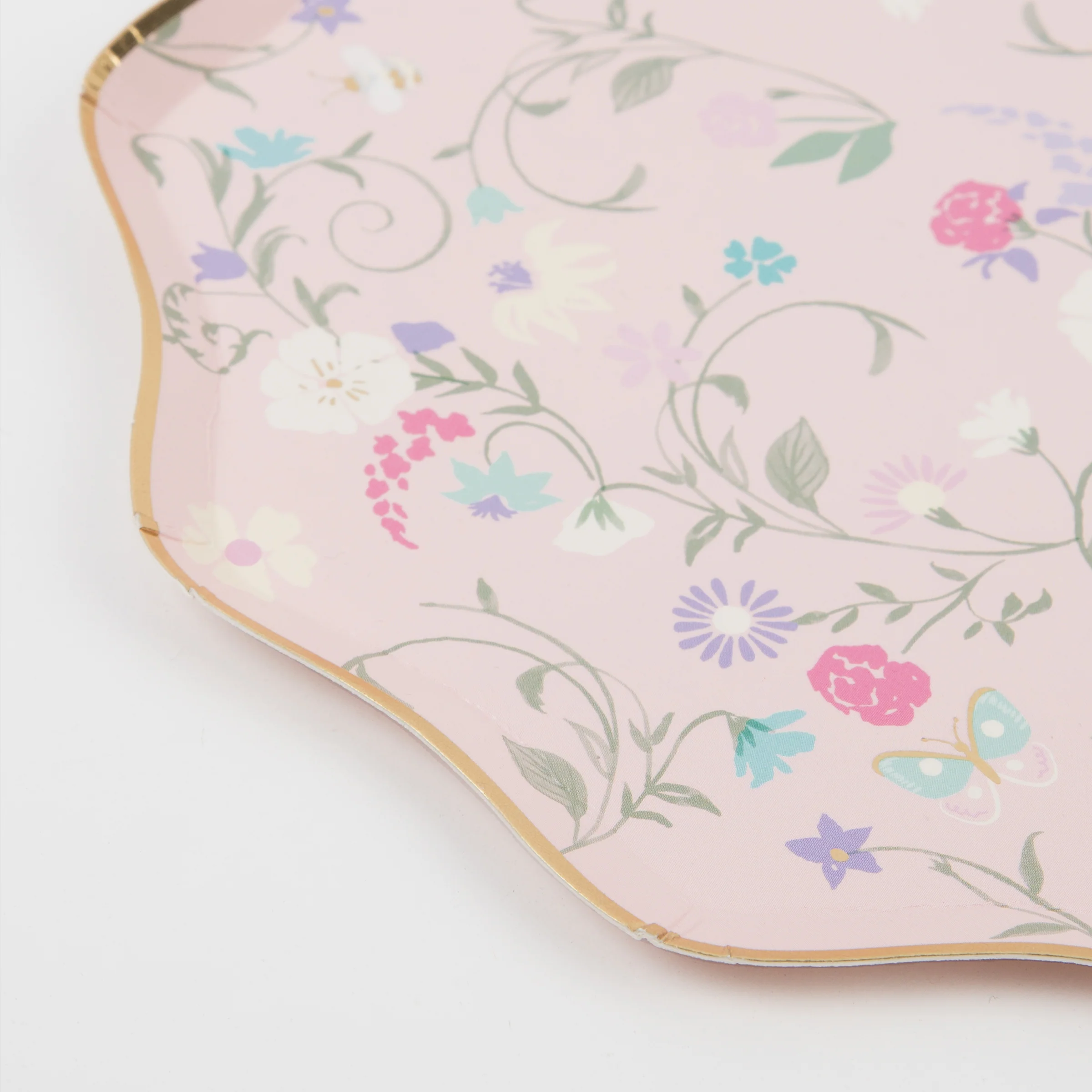 Meri Meri x Ladurée Paris Floral Side Plates (x 8) - Image 3