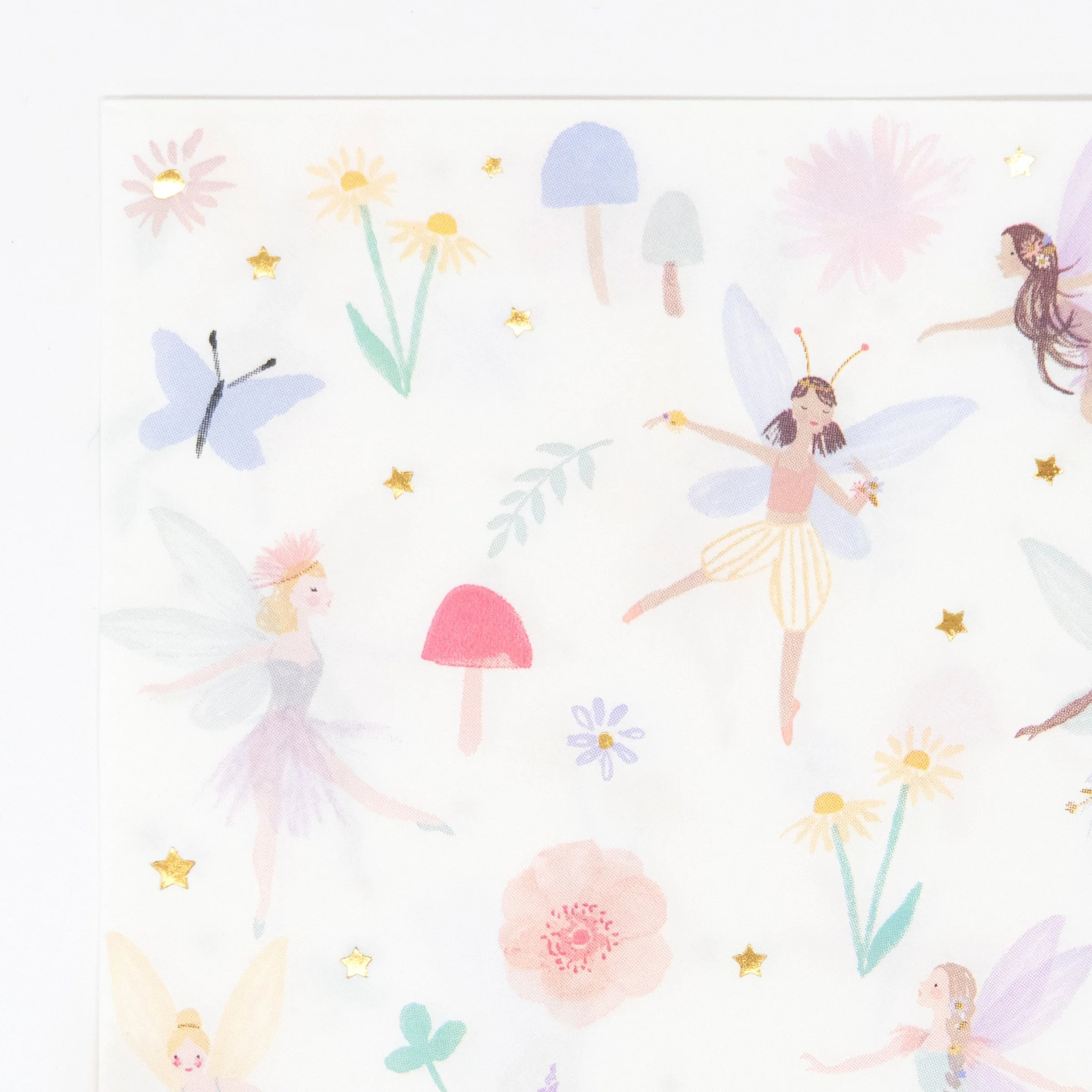 Large Fairy Napkins (x 16) - Image 3