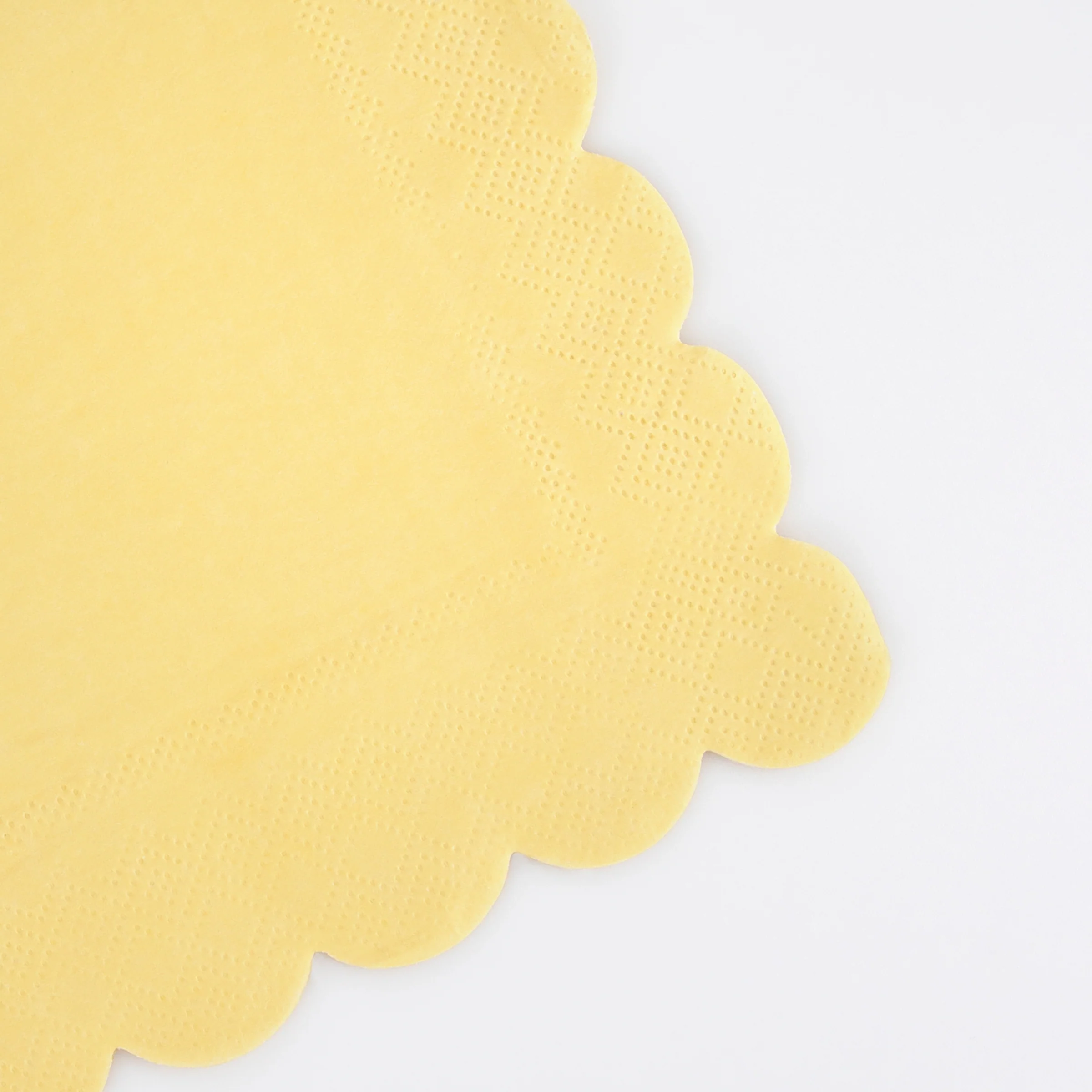 Lemon Sherbet Small Napkins (x 16) - Image 3