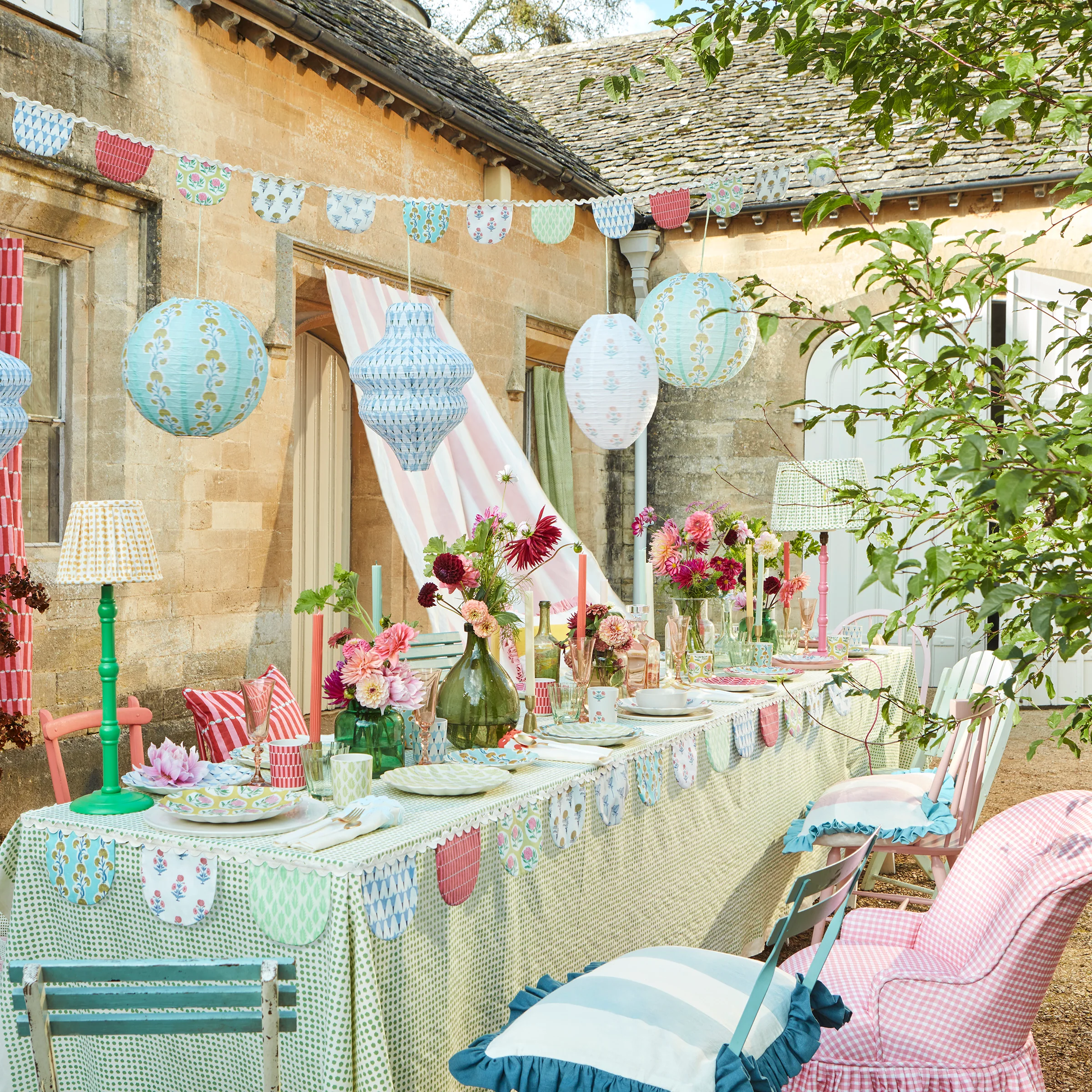 Meri Meri x Molly Mahon Lanterns (x 3) - Image 3