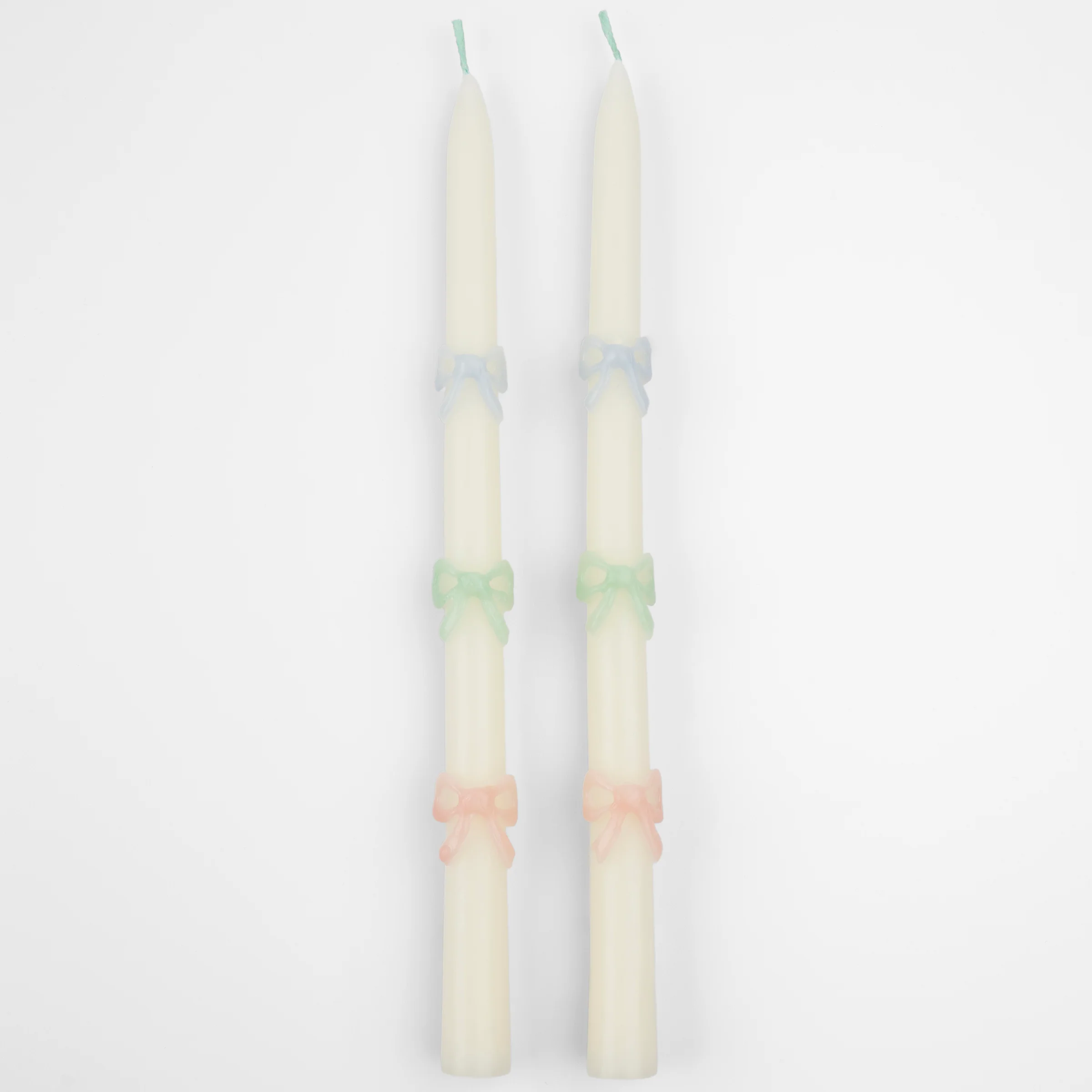 Multi Bow Taper Candles (x 2) - Image 4