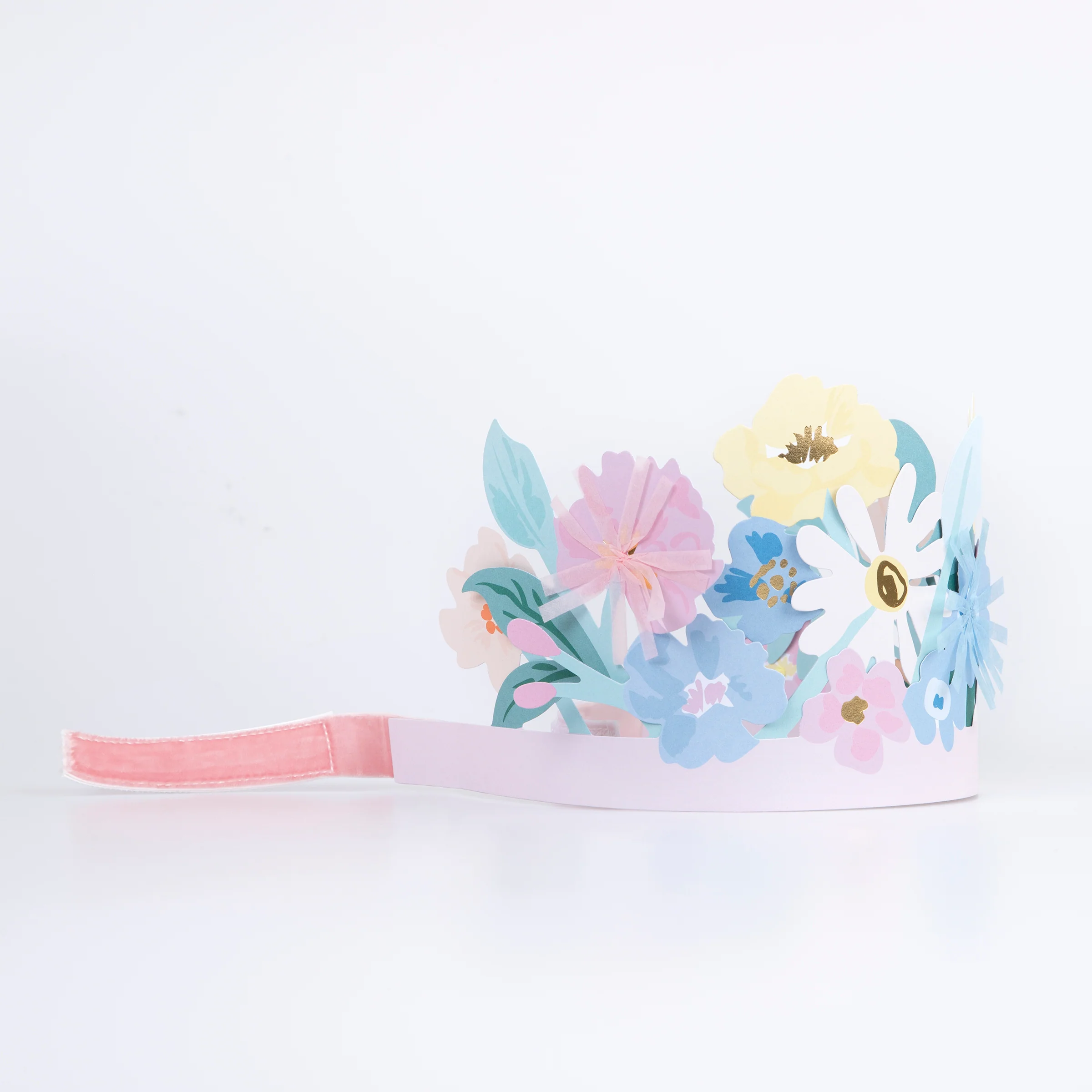 Paper Flower Headdress (x 8) - Image 3