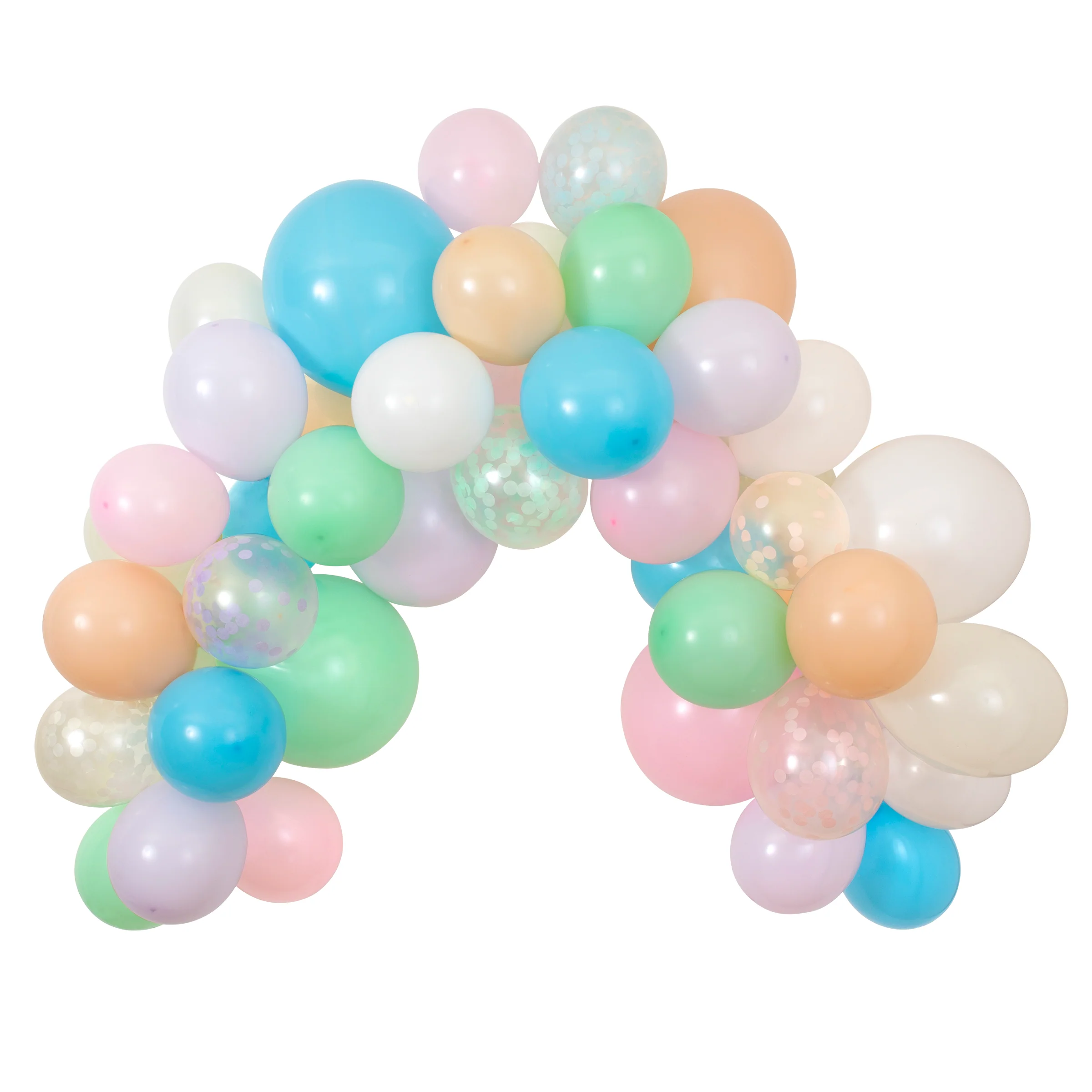 Pastel Balloon & Streamer Garland (x 50 balloons) - Image 4