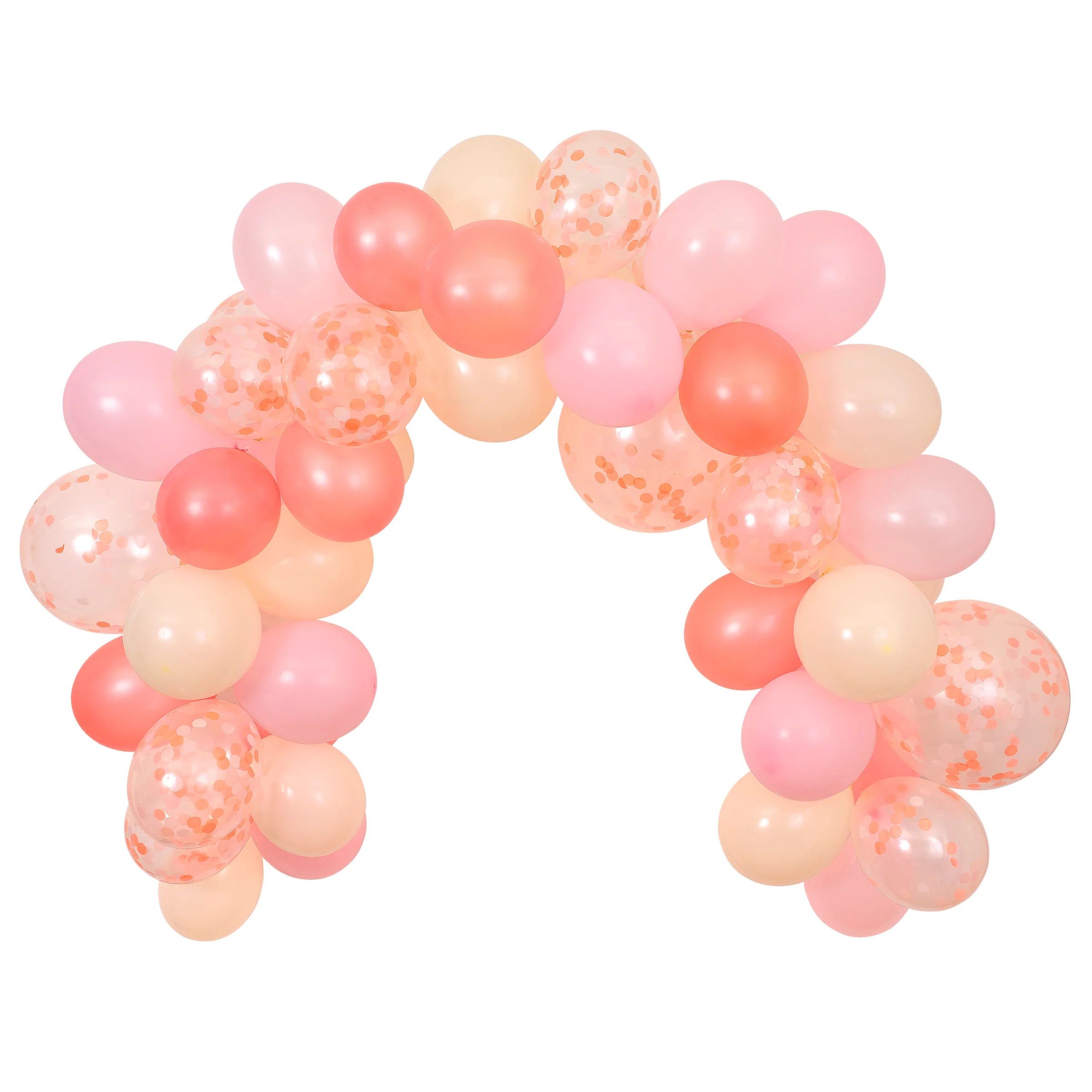Pink Balloon & Streamer Garland (x 50 balloons) - Image 3