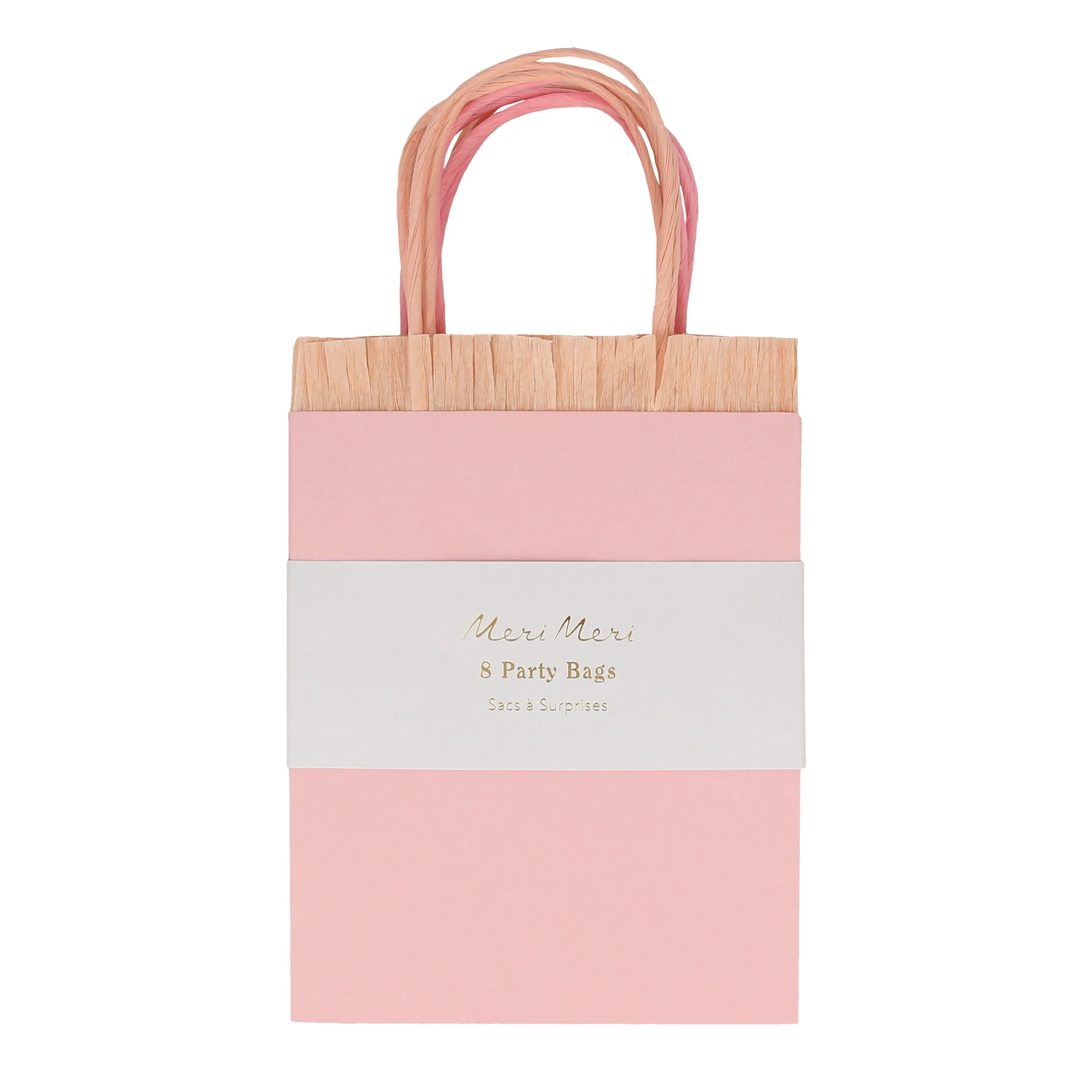 Pink Fringe Party Bags (x 8) - Image 4