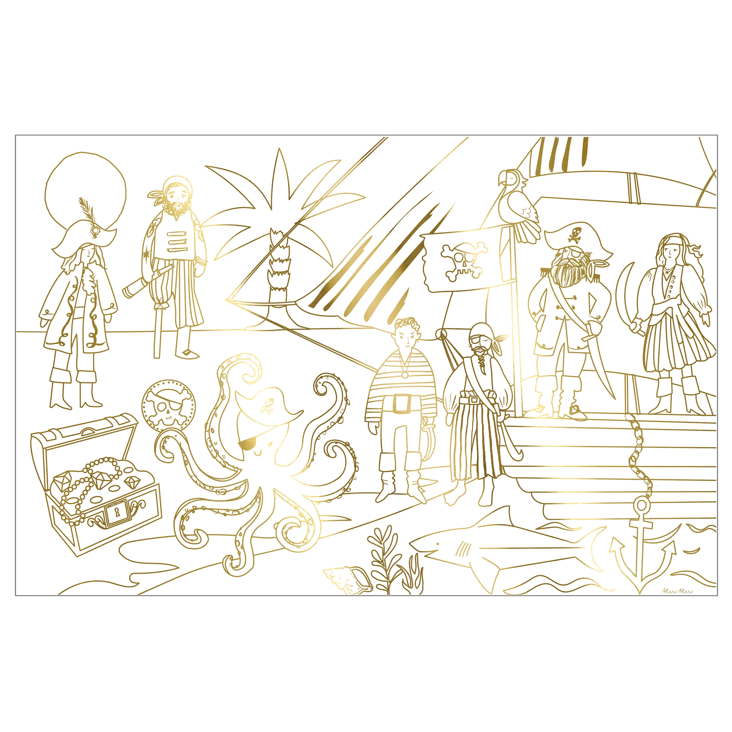 Pirate Colouring Posters (x 2) - Image 6