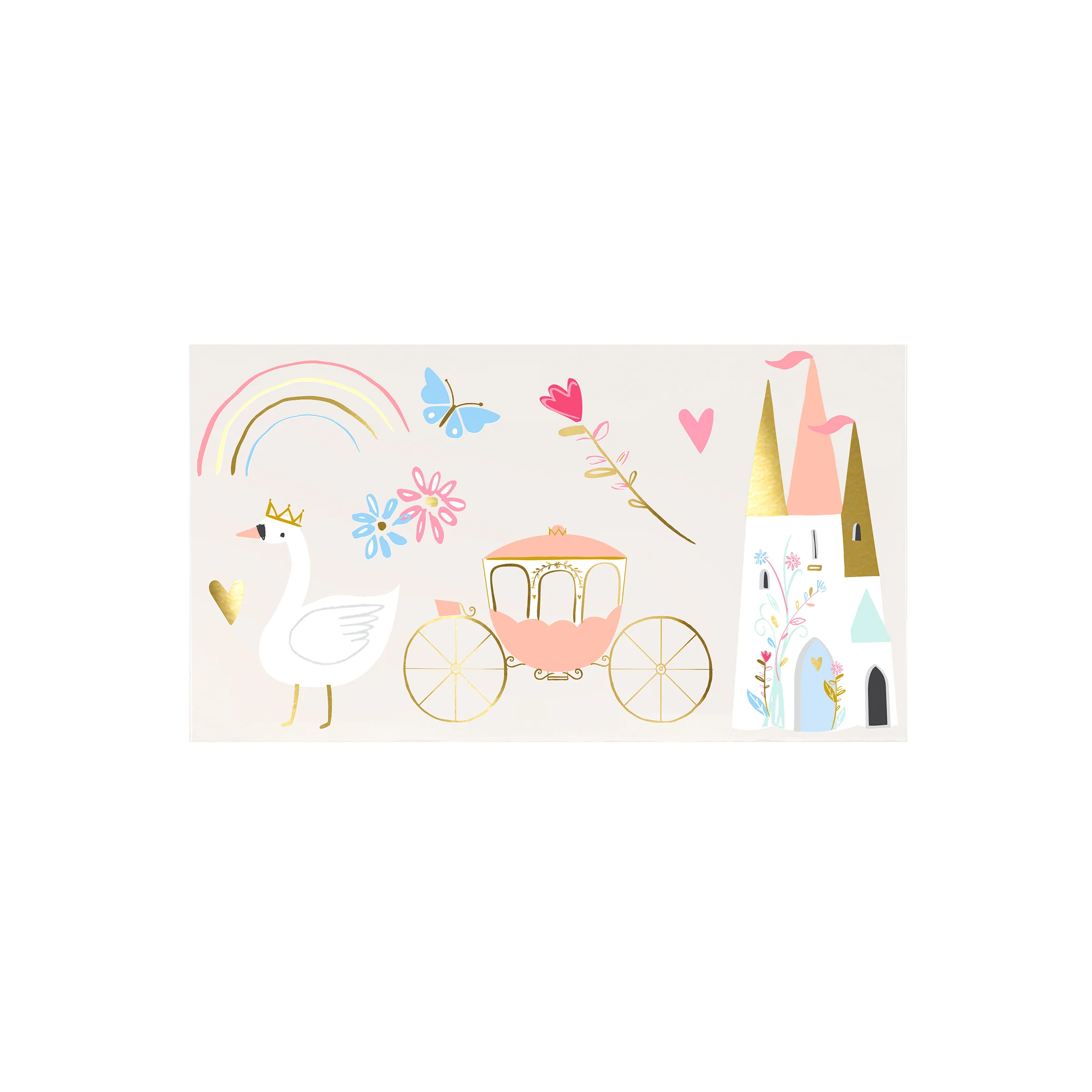 Princess Large Temporary Tattoos - Image 3