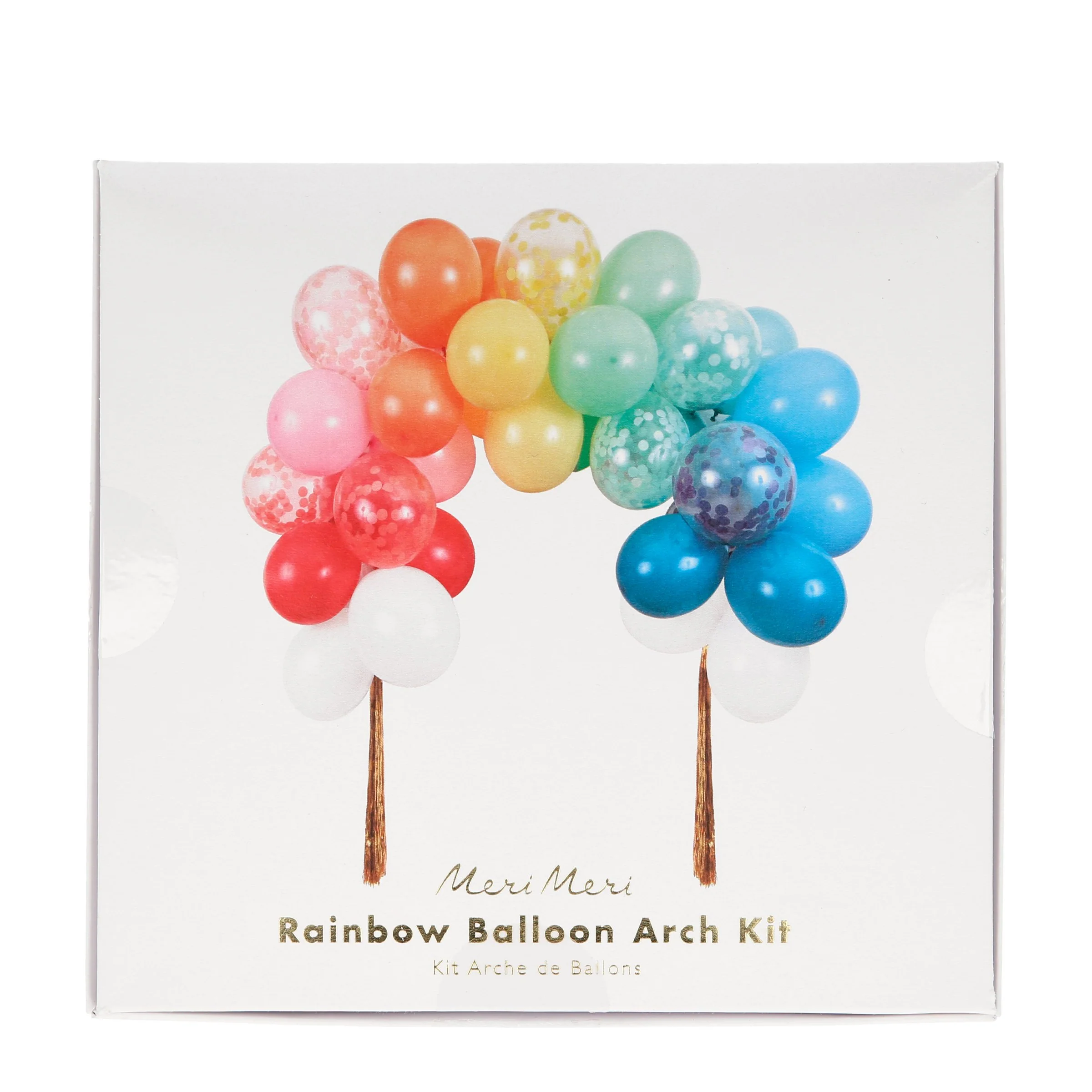 Rainbow Balloon Arch Kit (x 40 balloons) - Image 7