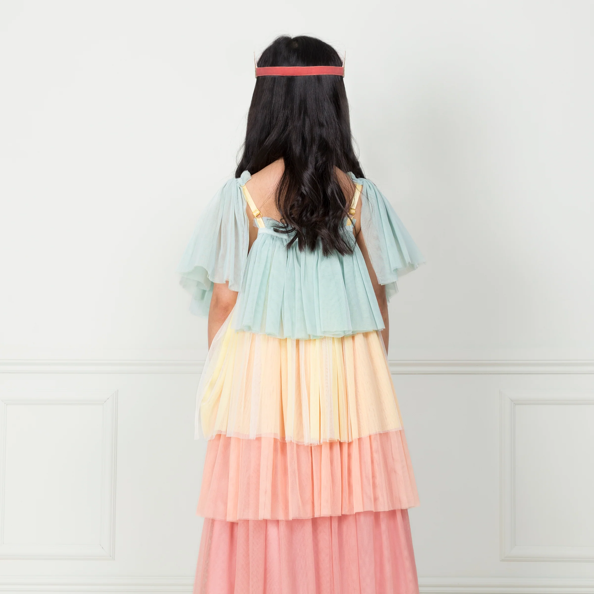 Rainbow Ruffle Princess Costume - Image 6
