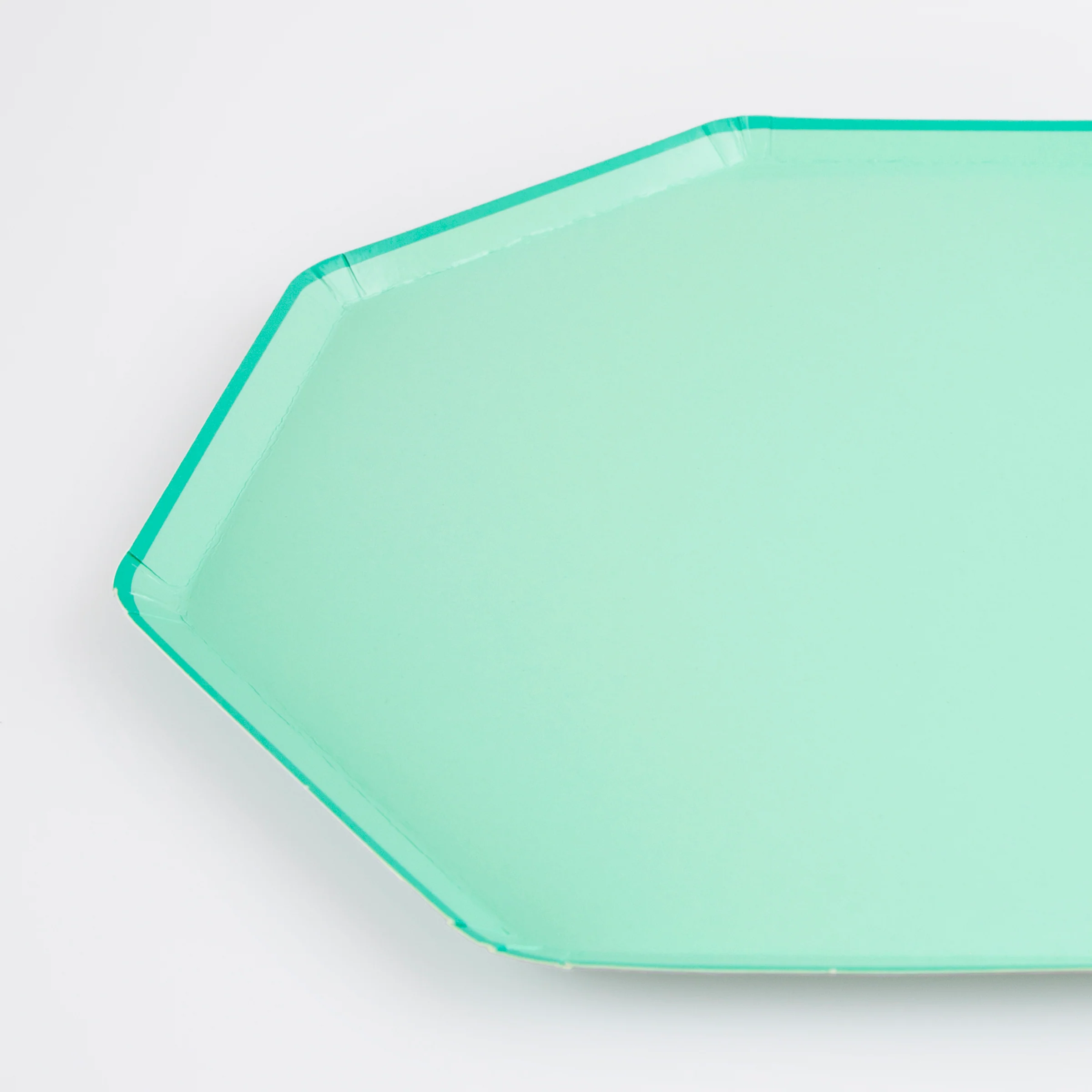 Sea Foam Green Dinner Plates (x 8) - Image 3