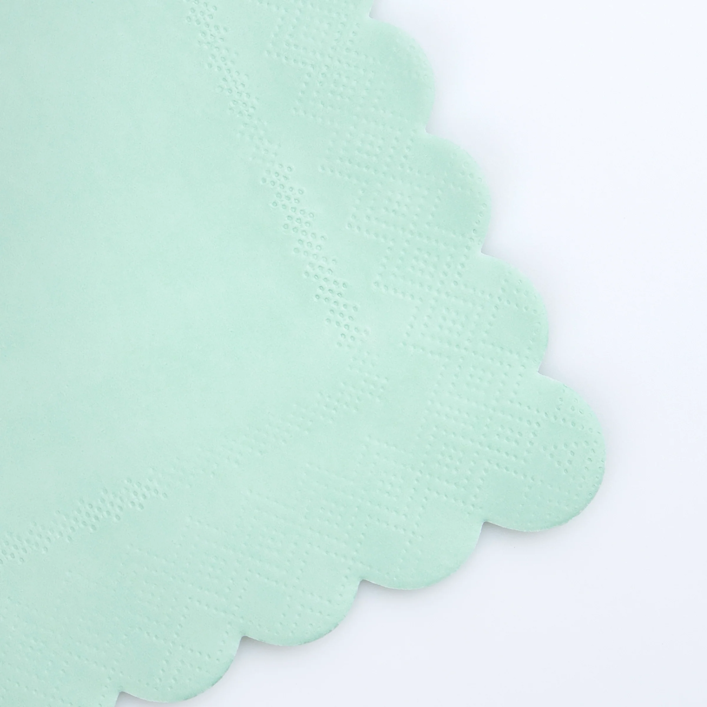 Sea Foam Green Large Napkins (x 16) - Image 3