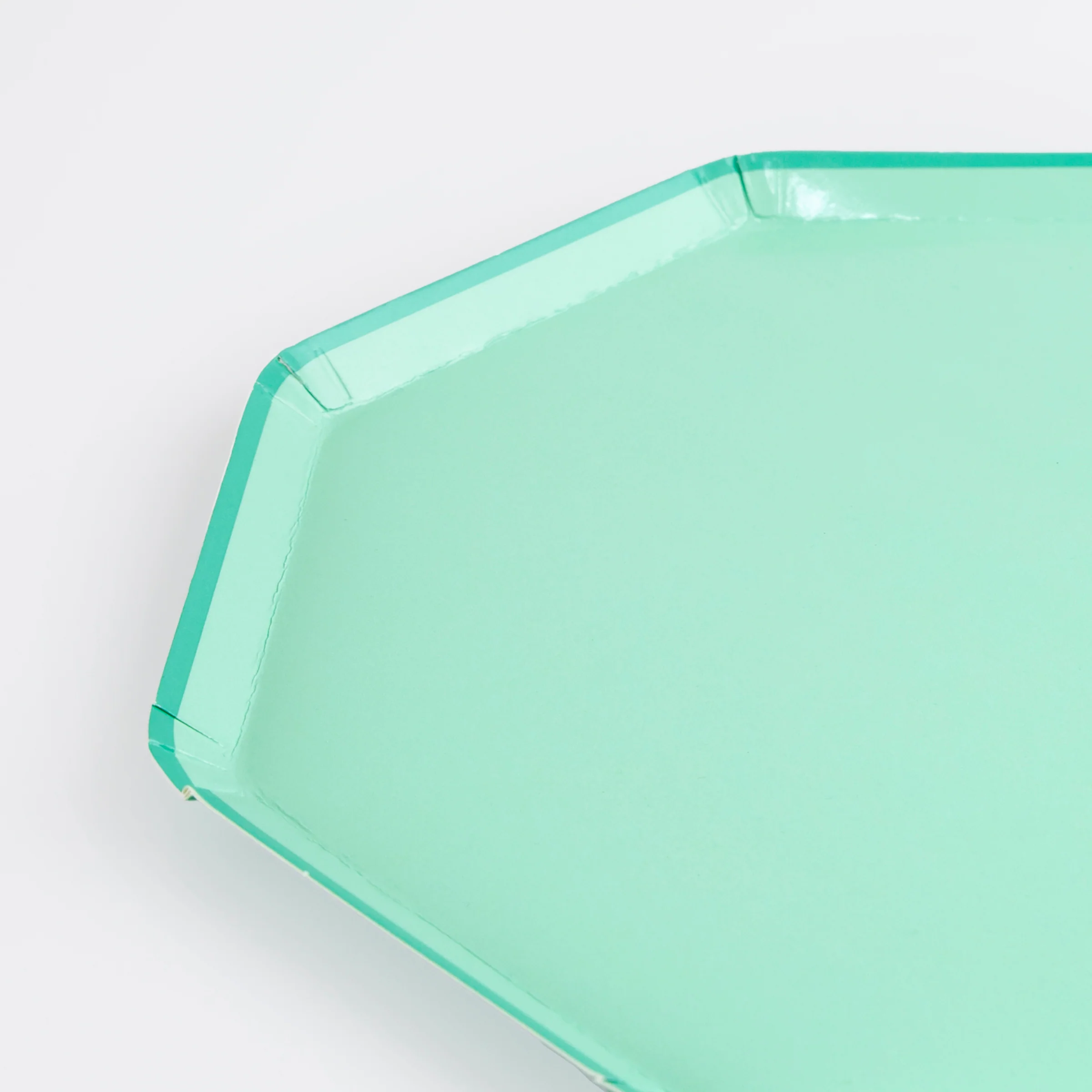 Sea Foam Green Side Plates (x 8) - Image 3