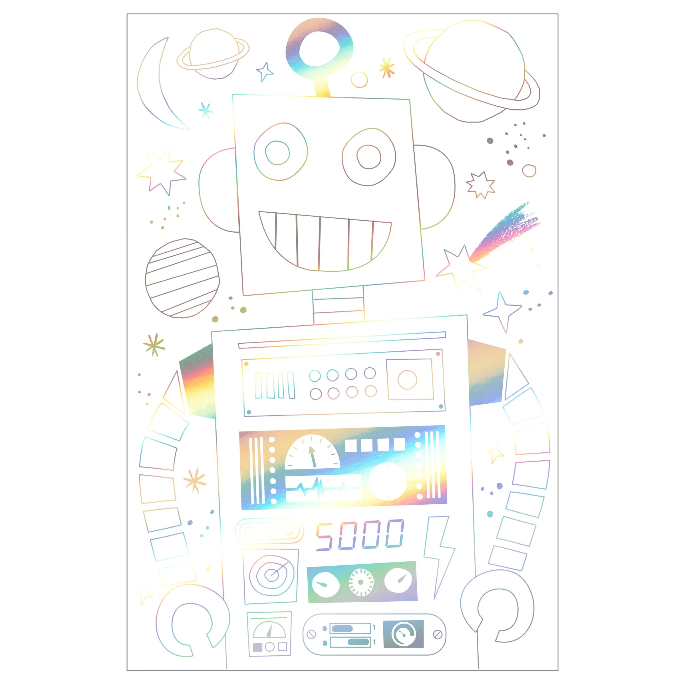 Space Colouring Posters (x 2) - Image 3